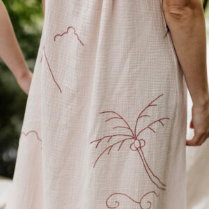 Muślinowa sukienka „Hawaii” / rozmiar M