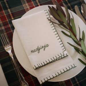 Pre-order Haftowane serwetki